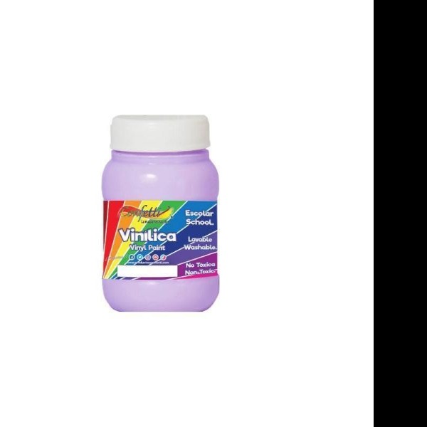 PINTURA VINILICA 100ML CONFETTI LILA C.12